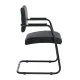 Кресло Бюрократ CH-271N-V/BLACK черный Leather Black искусственная кожа. Фото товара с разных ракурсов.