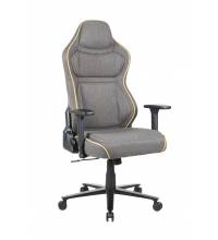 Игровое кресло Chairman CH31 темно серый с желтым кантом