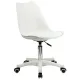 Кресло стул  "Eames MG-310 PL", пластик белый, экокожа белая, 532926 главное фото в маленьком размере