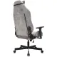 Кресло игровое Knight N1 Fabric серый Light-19 с подголов. крестов. металл. Фото товара с разных ракурсов.